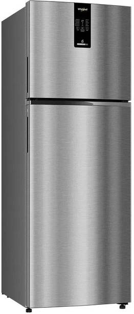 Whirlpool 327 L Frost Free Double Door 2 Star Refrigerator  (OMEGA BLACK, IFPRO INV CNV 375 – 21852)