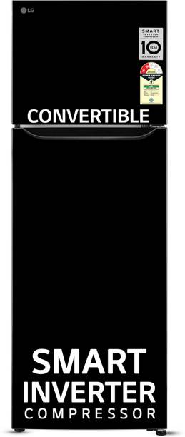 LG 288 L Frost Free Double Door 2 Star Convertible Refrigerator  with Smart Inverter Compressor and Express Freeze