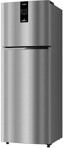 Whirlpool 327 L Frost Free Double Door 2 Star Refrigerator  (OMEGA BLACK, IFPRO INV CNV 375 – 21852)