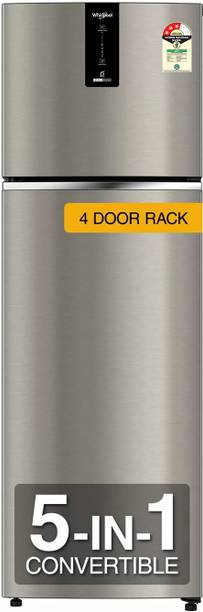 Whirlpool 308 L Frost Free Double Door 3 Star Convertible Refrigerator  with 3 Star Convertible