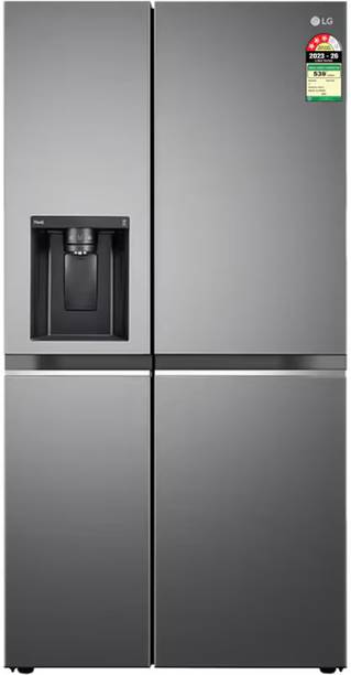 LG 630 L Frost Free Side by Side 3 Star Refrigerator
