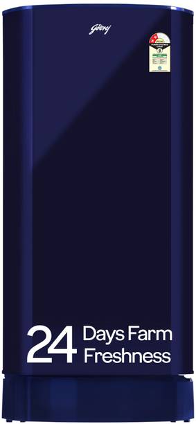 Godrej 183 L Direct Cool Single Door 2 Star Refrigerator  with Jumbo Vegetable Tray and Wired Shelves