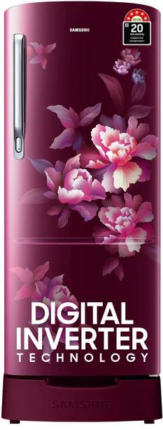 Samsung 183 L Direct Cool Single Door 5 Star Refrigerator with Base Drawer  with Digital Inverter