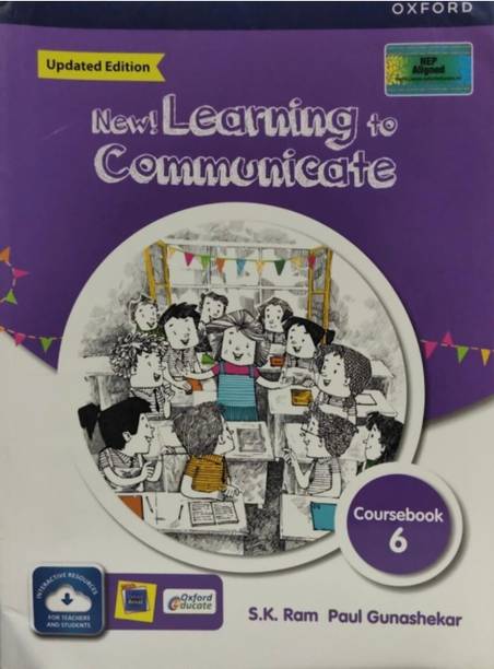 OXFORD, NEW ! LEARNING TO COMMUNICATE COURSEBOOK Class 6