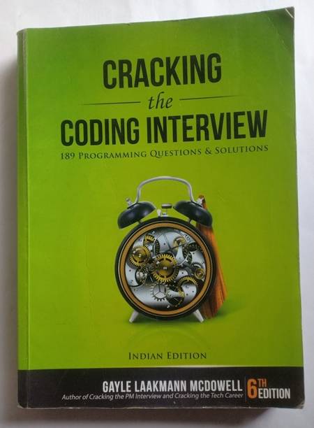 CRACKING THE CODING INTERVIEW (OLD USED BOOK) 189 Programming Questions & Solutions
