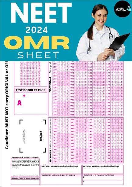 NEET OMR SHEET For Practice 200 MCQs