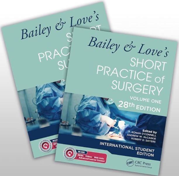 Bailey & Love's : Short Practice Of Surgery (International Student's Edition - 28th) (Set Of 2 Books)