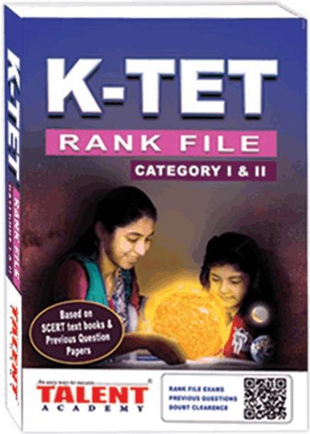 KTET Category 1 & 2 Rankfile 2023 By Talent Academy