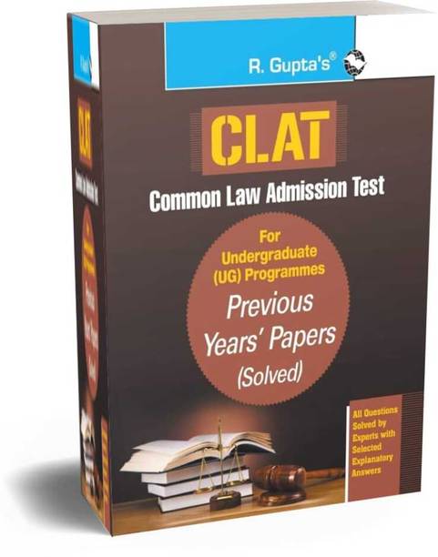 CLAT: Common Law Admission Test (For UG Programmes) Previous Years' Papers (Solved) (English, Paperback, Rph Editorial Board)