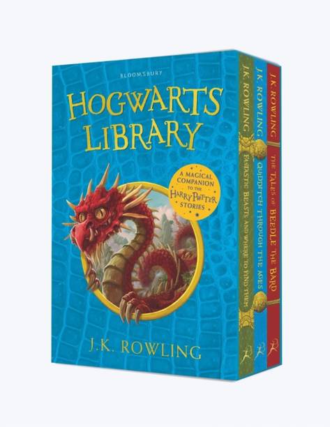 Hogwarts Library Combo Set Of 3 (English, Paper Back)