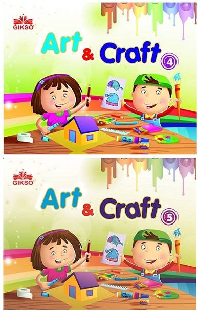 GIKSO Combo Of Art And Craft 4 And 5
