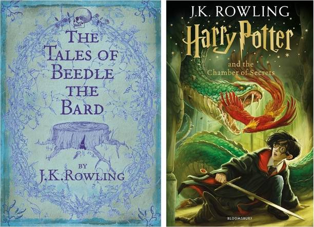 Tales Of Beedle The Bard + Harry Potter And The Chamber Of Secrets - Combo Of 2 Books Set