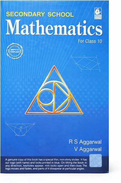 Secondary School Mathematics For Class 10 | R S Aggarwal | Bharati Bhawan