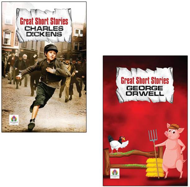 Charles Dickens + George Orwell Great Short Stories | Classic Fiction | Best Short Stories | Reading | Growth | Short Stories (Set Of 2 Books)