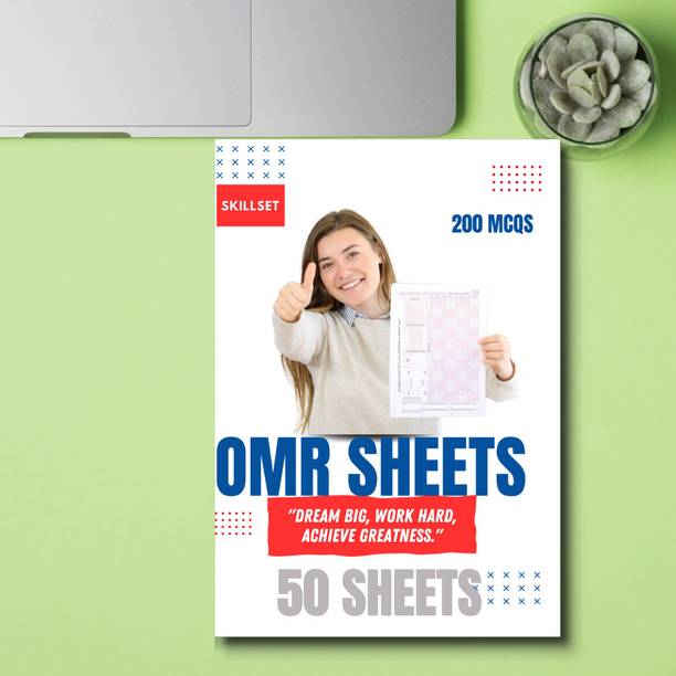 OMR Sheet 150 MCQ Practice Set Pack Of 50 | Competitive Exam Papers