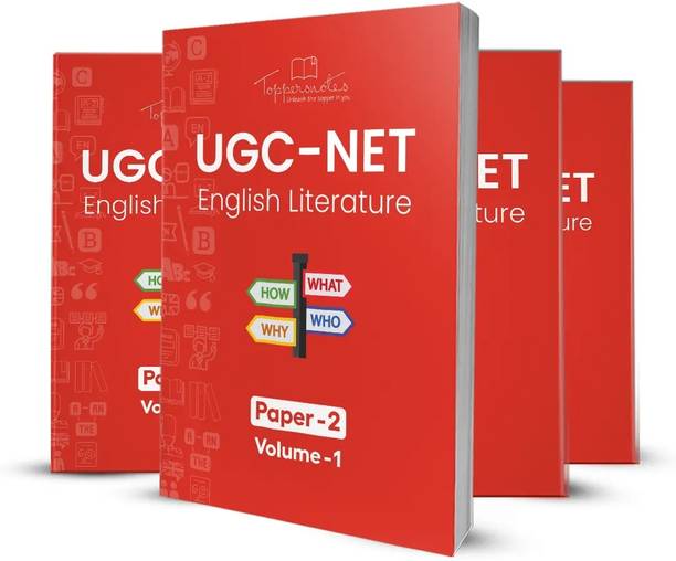 UGC-NET English Literature Study Material For Examination Set Of 3 Books