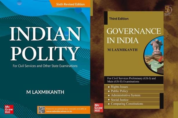 Mc Graw Hill Indian Polity For Civil Services And Other State Examinations + Governance In India 3rd Edition Combo Pack