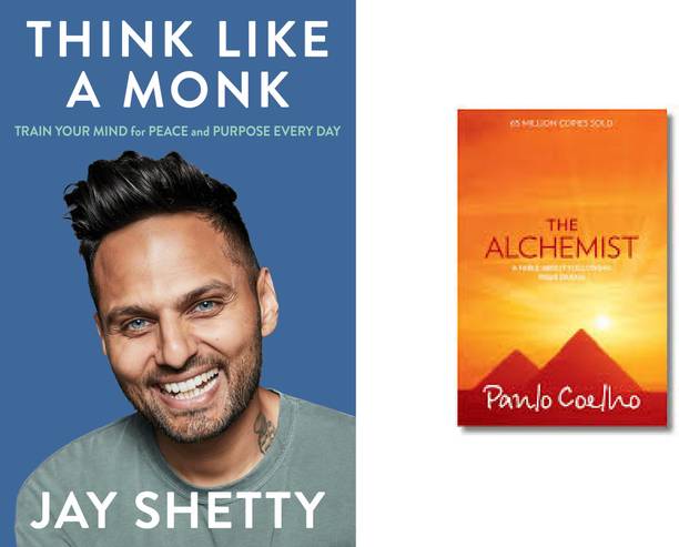 Combo Of 2 Books ( Think Like A Monk + ALCHEMIST )