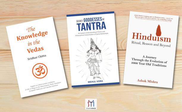 Bestselling Combo Of 3 Books For Understanding Tantra, Hinduism & Vedas | Mantras, Yantra, Sadhana | Evolution Of Hinduism | Sanatan Dharma