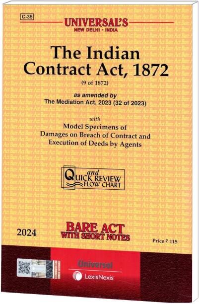 The Indian Contract Act, 1872 Edition 2024
