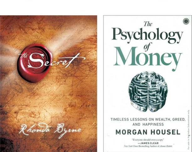 The Secret + The Psychology Of Money Combo | Bestselling Self Help & Personal Finance Books | English Paperback | 2 Books