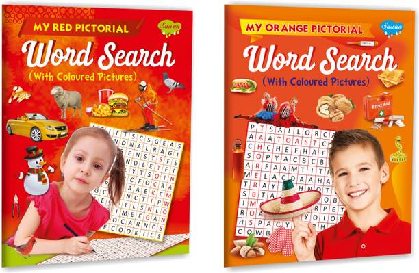 Find The Words | Pack Of 2 Books (V2) | Super Jumbo Combo For Collecters And Library Activity Books