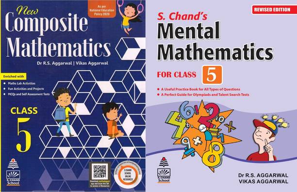 NEW COMPOSITE MATHEMATICS And Mental Maths CLASS 5 Combo Pack 2023
