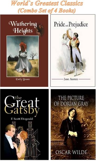 World`s Greatest Classics: Wuthering Heights, Pride And Prejudice, The Great Gatsby & The Picture Of Dorian Gray (Combo Set Of 4 Books)