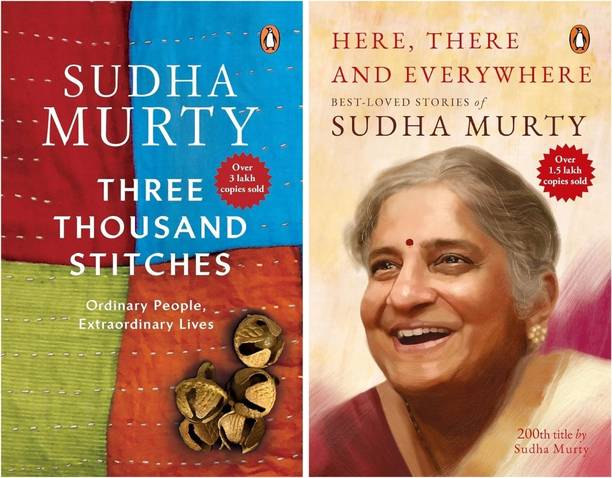 Three Thousand Stitches + Here, There And Everywhere - Combo Of 2 Books Set