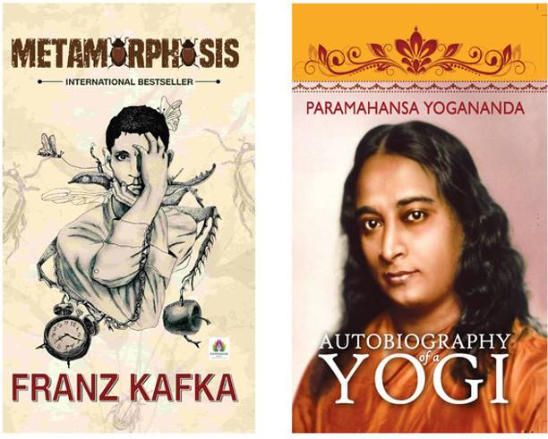 Metamorphosis + Autobiography Of A Yogi | Journey Within: From Insect To Infinite | Best Literature Of Franz Kafka | Classic Literature & Fiction | Novel | Biography | Autobiography | Spirituality | Self-Growth | Inspirational (Set Of 2 Books In English)