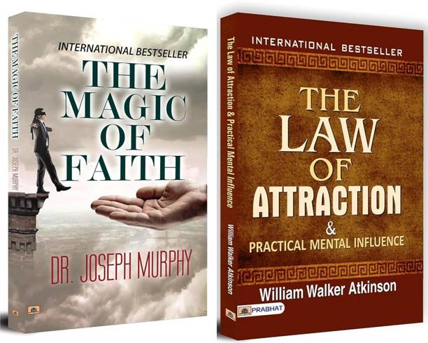 Joseph Murphy Success Kit (Set Of 2 Books) (The Magic Of Faith + The Law Of Attraction And Practical Mental Influence)