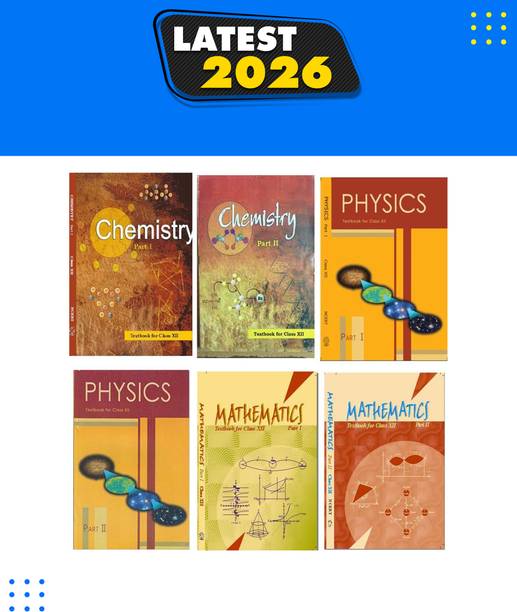 Xii Ncert Pcm Combo Set Of 6 Books