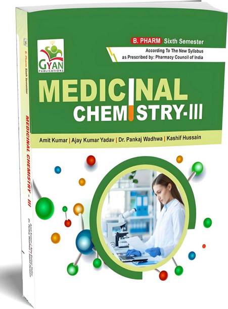 BestSellio Books | Medicinal Chemistry-III B. Pharm 6th Semester Textbook PCI Syllabus | Latest PCI Syllabus