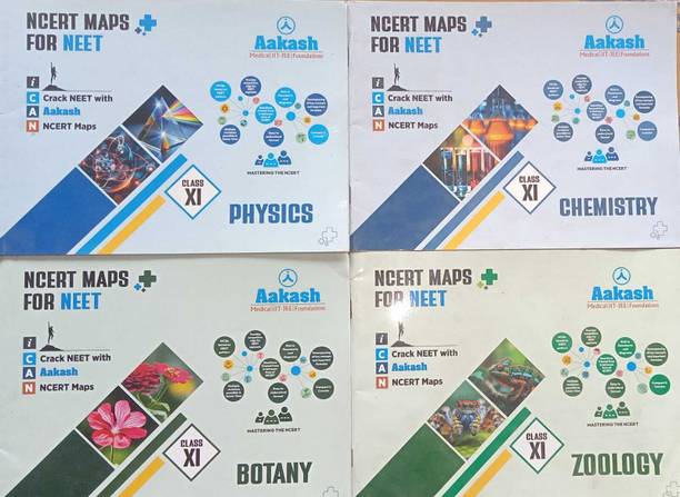NCERT MAPS FOR NEET Physics Chemistry Zoology Botany Class 11 (K)