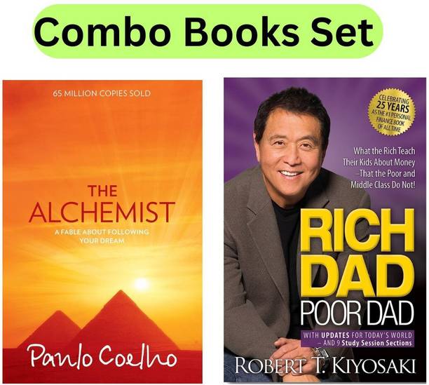 The Alchemist & Rich Dad Poor Dad : About Teach You Money Making (Combo Books Set)