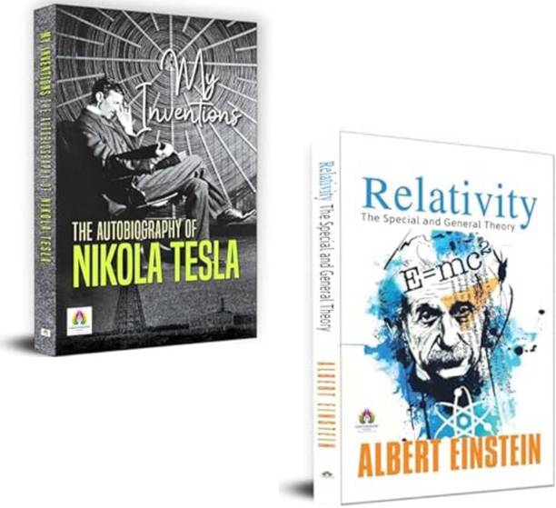 My Inventions : The Autobiography Of Nikola Tesla + Relativity The Special And General Theory New | Explore The Brilliance Of Science: Two Geniuses, Infinite Discoveries! (Set Of 2 Books)