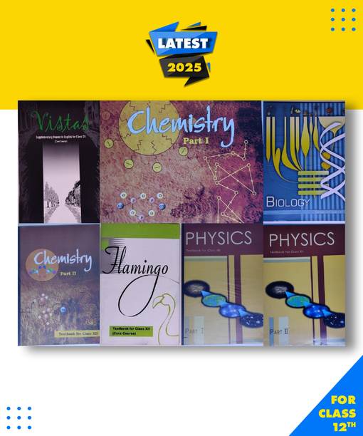 NCERT Science PCB Complete Books Set For Class -12 English Medium Paperback Binding, NCERT|New Latest Edition For 2025-2026