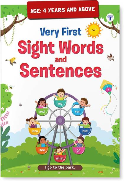Very First Sight Words And Sentences Book For Kids | Children Learning Book | Age 4 Years And Above