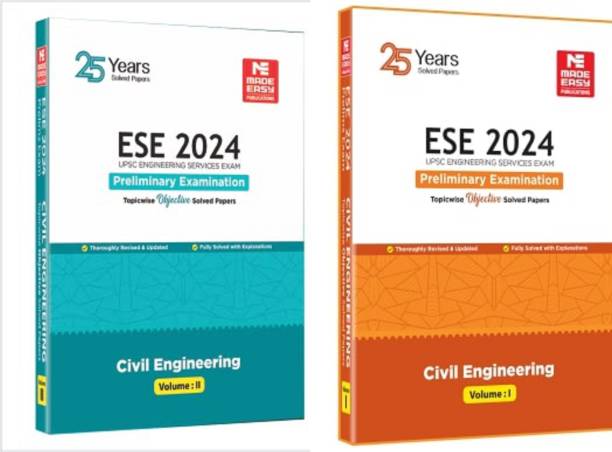 ESE 2024: Preliminary Exam: Civil Engineering Objective Solved Paper Vol-1-2