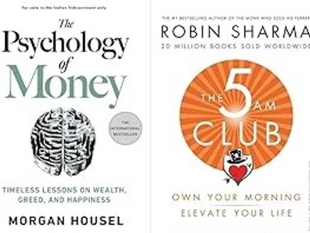 The Psychology Of Money+The 5 AM(Set Of 2 Books)