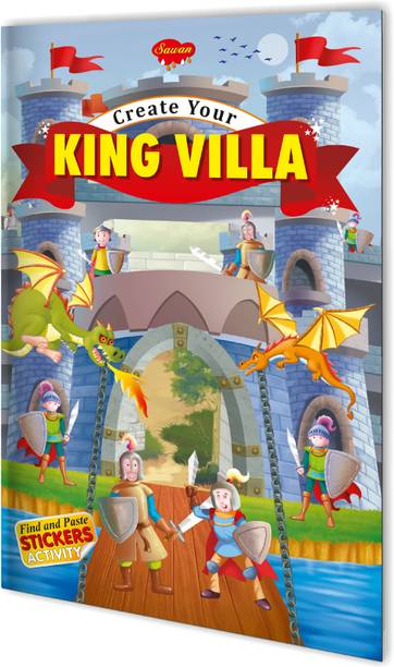 Create Your Kings Villa | Sticker Fun Amazing Activity Book