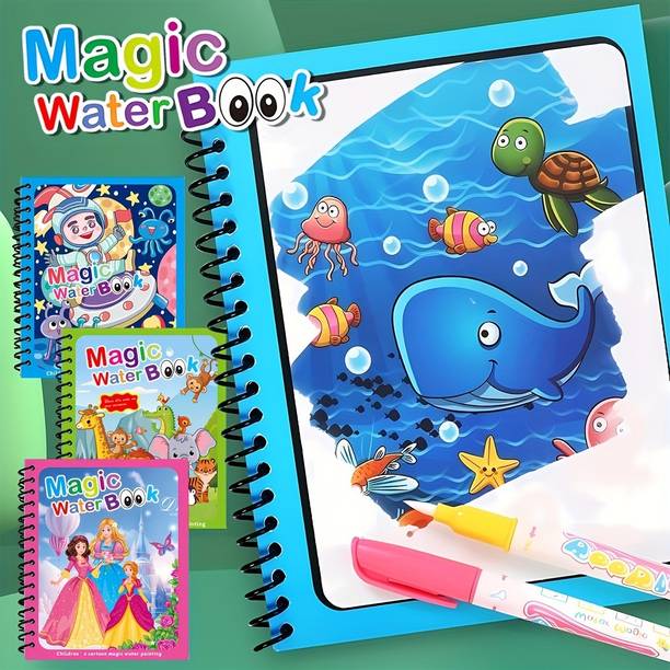 (Water) Brain Development Gift Water Books Set For Babies, Toddlers & Preschoolers