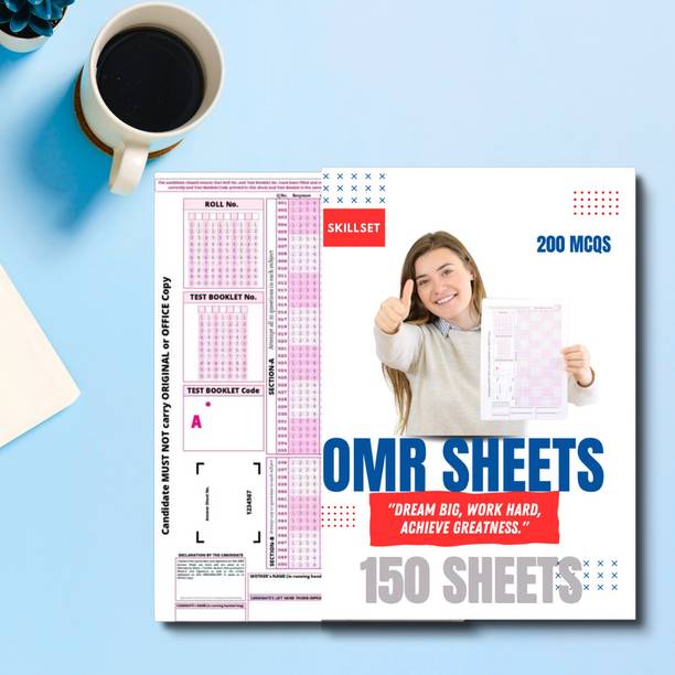 Defense Exams Prep 150 OMR Sheets For NDA And CDS Aspirants