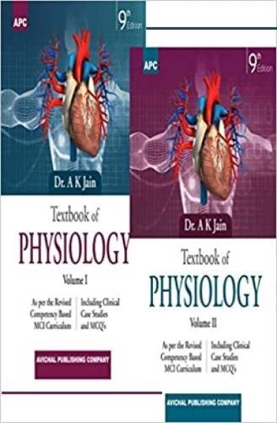 Textbook Of Physiology - Vol. 1 And 2 With Free Q N A Physiology Booklet [bundle] A. K. Jain