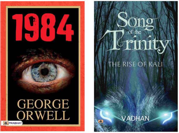 1984 + Song Of The Trinity: The Rise Of Kali | Explore The Limits Of Power, Resistance, And The Rise Of Unstoppable Darkness | Literature & Fiction | Classic Fiction | Novel | Mythological Fiction | Fantasy | Supernatural Epic (Set Of 2 Books In English)