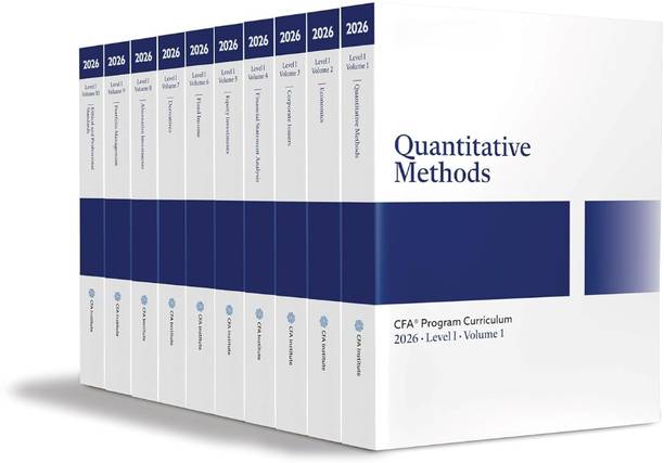 2026 CFA Level 1 Curriculum Books – Complete 10-Book Official Study Set By CFA Institute |Edition For Exam Preparation - FREE SHIPPING