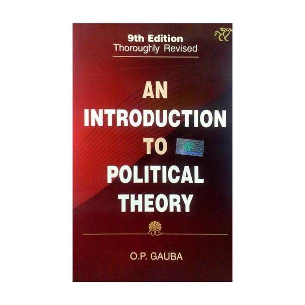 An Introduction To Political Theory