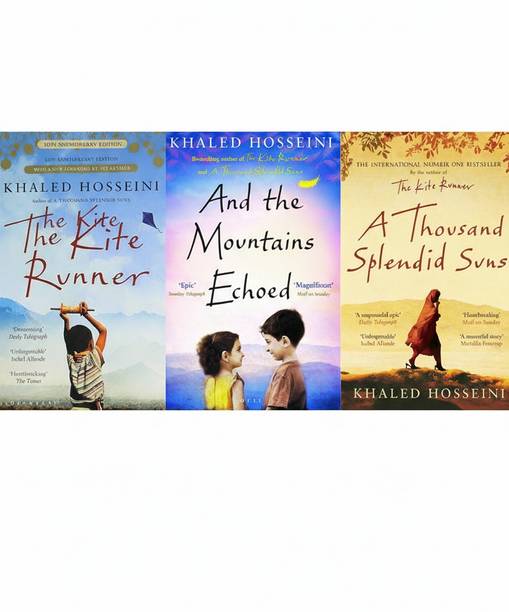The Kite Runner+And The Mountains Echoed+A Thousand Splendid Suns | Set Of 3 | Paperback | English