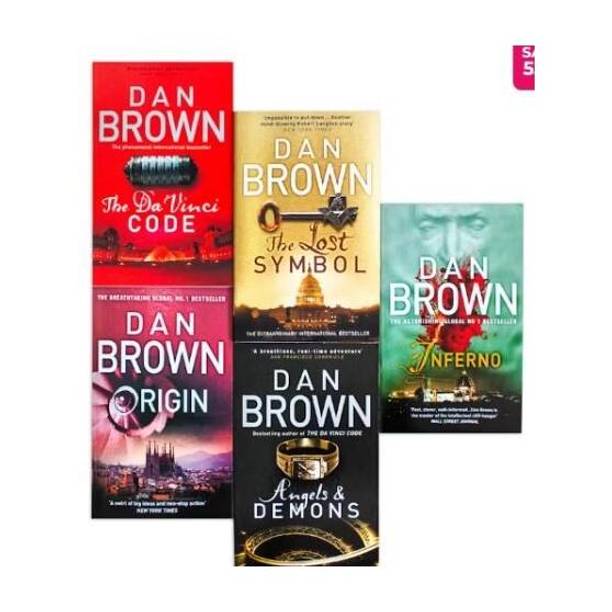 Dan Brown's Collection 5 Books Set