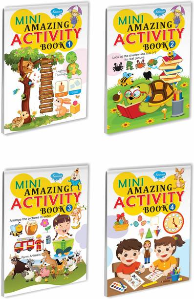 Tiny Amazing Activity 1-4, Collection Of 4 Books |